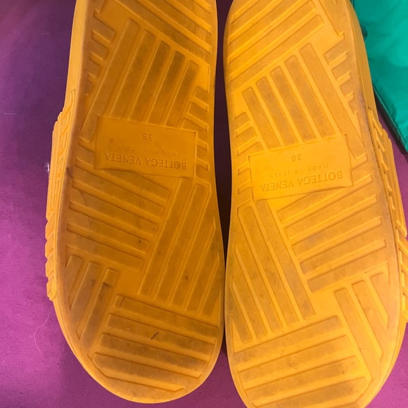 Bottega Vanetta The Slider Sandal Tangerine - Picture 5 of 8